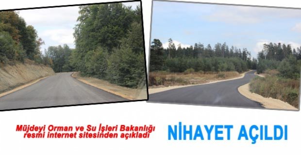 YEDİGÖLLER YOLU SONUNDA AÇILDI!