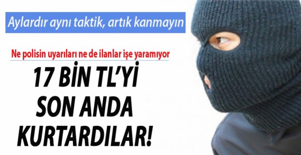 YİNE KURTARAN POLİS OLDU!