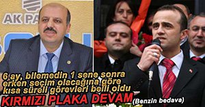 ERCOŞKUN VE KÜPÇÜ'NÜN GÖREVLERİ BELLİ OLDU