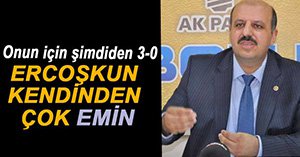 ERCOŞKUN'DAN ADAYLIK AÇIKLAMASI...