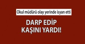 ÖĞRENCİ KAVGASI MÜDÜRÜ ÇİLEDEN ÇIKARDI!