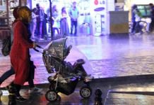 BİR ANDA GELDİ, BOLULULAR KAÇACAK YER ARADI