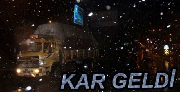 KAR GERİ GELDİ....