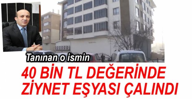 ERDAL BEKİROĞLU'NUN EVİNE HIRSIZ GİRDİ