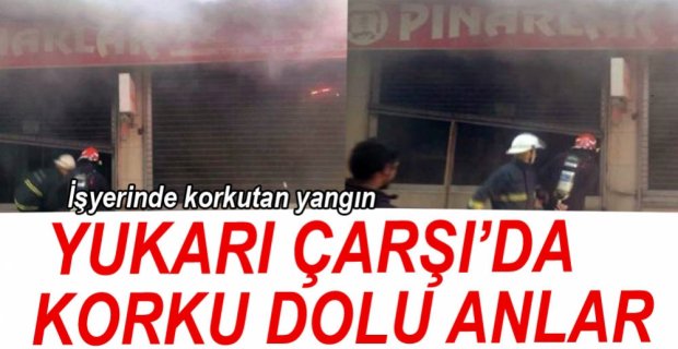 PINARLAR MEFRUŞAT'TA KORKUTAN YANGIN