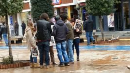 İZZET BAYSAL'DA TEKME TOKAT KAVGA