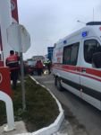BENZİNLİĞİN TABELASINA ÇARPARAK DURABİLDİ