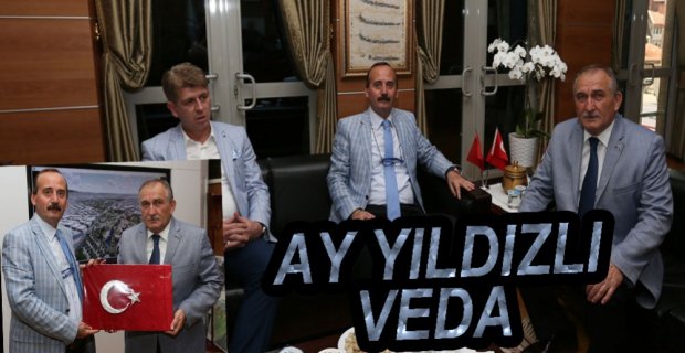 BAŞSAVCI BAŞKAN YILMAZ'A VEDA ETTİ