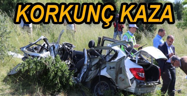 FECİ KAZADA 4 KİŞİ HAYATINI KAYBETTİ