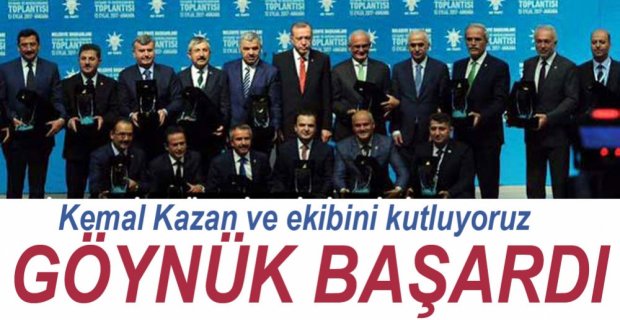 GÖYNÜK BELEDİYESİ PROJE YARIŞMASINDA İKİNCİ OLDU