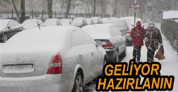 KAR YAĞIŞI KAPIDA...
