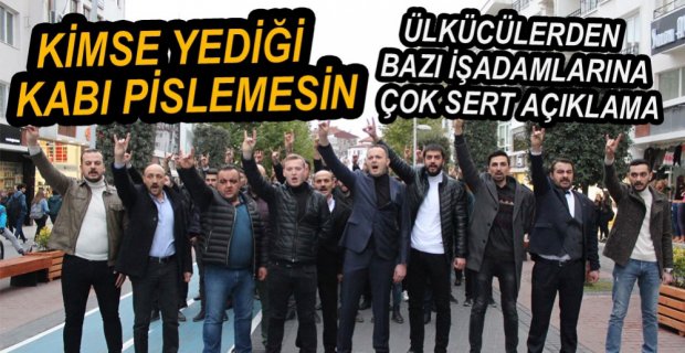 ÜLKÜCÜLERDEN ÇOK SERT TEPKİ