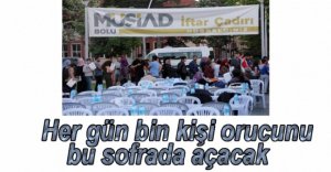 GELENEKSEL RAMAZAN ÇADIRI KURULUYOR