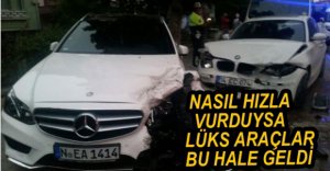 GÖRENLERİ ŞAŞKINA ÇEVİREN KAZA