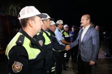 BAKAN SOYLU, TRAFİK POLİSLİĞİ YAPTI