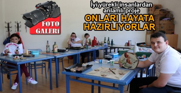 ENGELLİ BİREYLER 'ÜRETİMDE BEN DE VARIM' DİYOR
