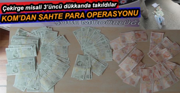 ESNAFA MUSALLAT OLAN KALPAZANLAR YAKALANDI