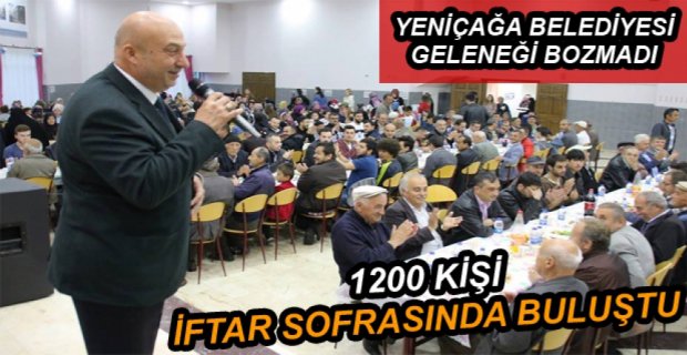 HER GÜN YÜZLERCE KİŞİYE İFTAR VERİLİYOR