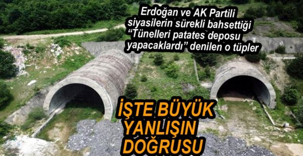 İŞTE O MEŞHUR TÜNEL TÜPLERİ