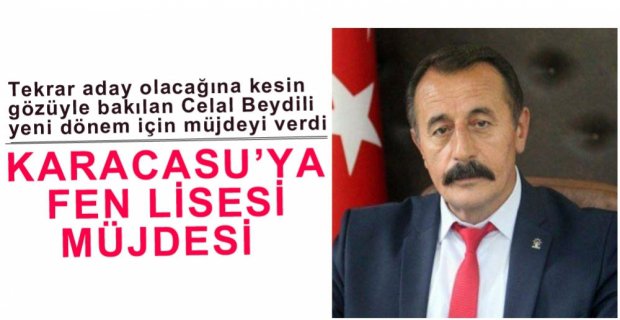 KARACASU'YA FEN LİSESİ MÜJDESİ