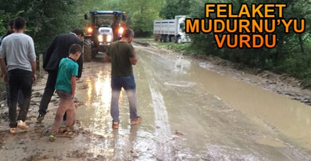 MUDURNU SELE TESLİM OLDU