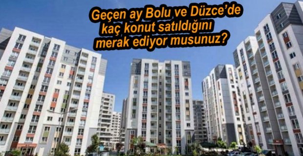 NİSAN'DAKİ KONUT SATIŞ RAKAMLARI AÇIKLANDI