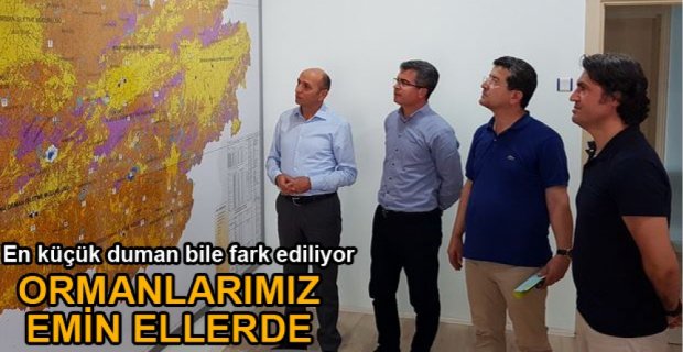 ORMANLARIMIZ İÇİN ARALIKSIZ ÇALIŞIYORLAR