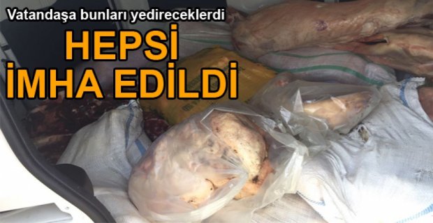 VERDİKLERİ ET İLE HERKESİ ZEHİRLEYECEKLERDİ