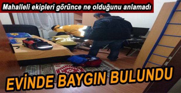 YAŞLI ADAM İÇİN MAHALLE AYAĞA KALKTI