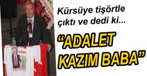 CHP'DE ADALET KAVGASI