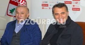 FİKRET ORMAN BOLUSPOR'U ZİYARET ETTİ