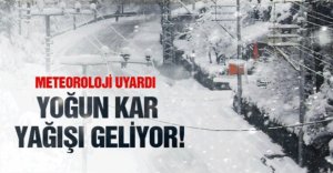 KAR YAĞIŞI GELİYOR