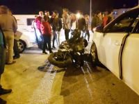 MOTOSİKLET KAĞIT GİBİ OLDU