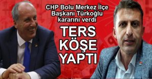 TÜRKOĞLU'NDAN TERS KÖŞE