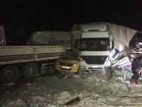 20 ARAÇ BİRBİRİNE GİRDİ...