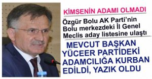 AK PARTİ'DE RAHATSIZLIK YARATAN LİSTE...