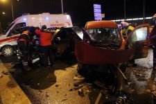 ALKOLLÜ OLDUĞU İDDİA EDİLEN SÜRÜCÜ DEHŞET SAÇTI