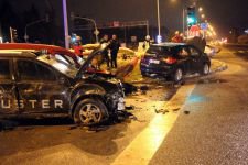 ALKOLLÜ OLDUĞU İDDİA EDİLEN SÜRÜCÜ DEHŞET SAÇTI