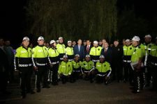 BAKAN SOYLU BOLU TRAFİĞİNDEYDİ