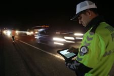 BAKAN SOYLU BOLU TRAFİĞİNDEYDİ