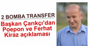 BAŞKANDAN TRANSFER AÇIKLAMASI