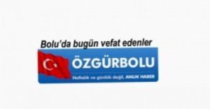 BOLU'DA BUGÜN VEFAT EDENLER,10 OCAK PERŞEMBE