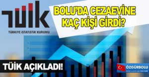 BOLU'DA CEZAEVİNE KAÇ KİŞİ GİRDİ?