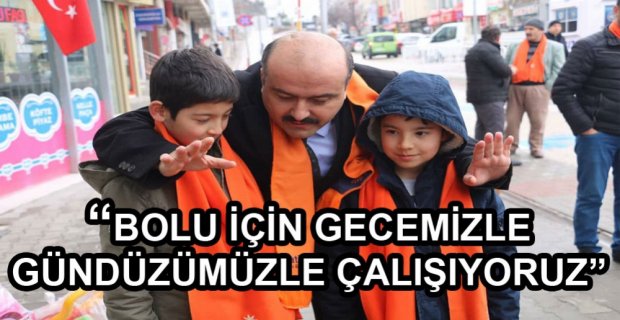 AK PARTİ'DEN İZZET BAYSAL CADDESİ'NE ZİYARET