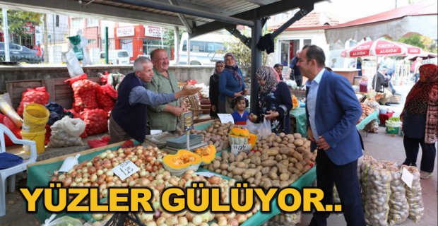 BAŞKAN ÖZCAN'DAN ESNAF ZİYARETİ