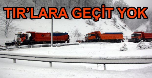 BOLU DAĞI'NDA ULAŞIM SORUNU