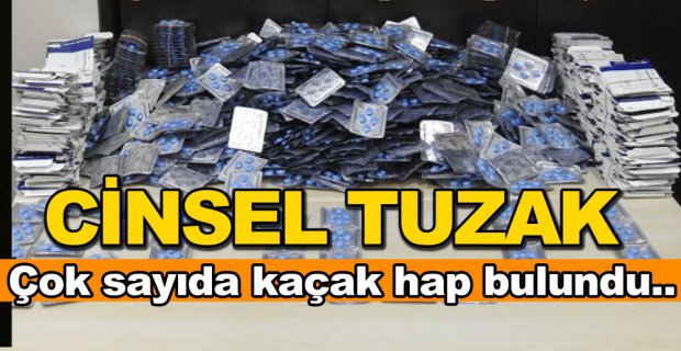 BOLU'DA CİNSEL GÜCÜ ARTTIRICI HAP OPERASYONU