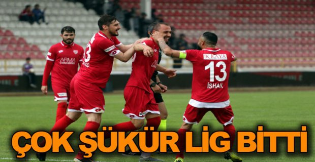 ÇOK ŞÜKÜR LİG BİTTİ