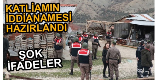 KATLİAMLA İLGİLİ İDDİANAME HAZIRLANDI