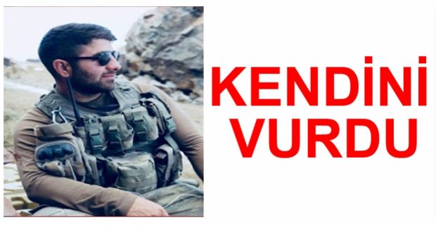 KENDİNİ VURAN UZMAN ÇAVUŞ KURTARILAMADI